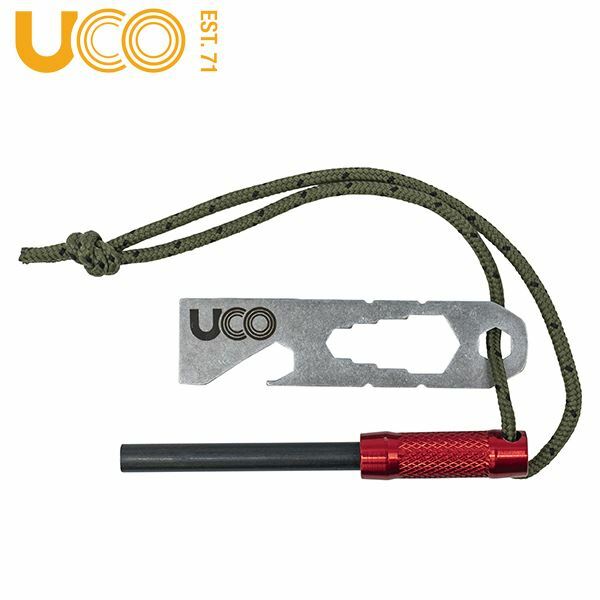【UCO 美國】(細款) SURVIVAL FIRESTRIKER 生存者打火棒 / 起火棒 / 生火棒 / 打火石 / 求生起火 /鎂棒 MT-FS-SVKIT D-3-3
