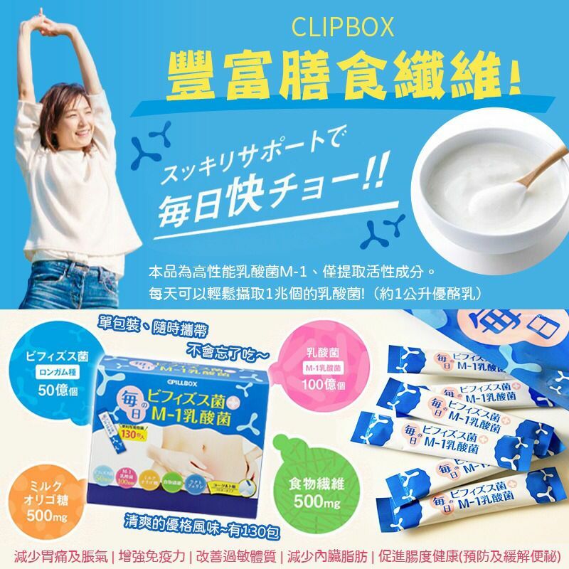 CLIPBOX豐富膳食纖維乳酸菌