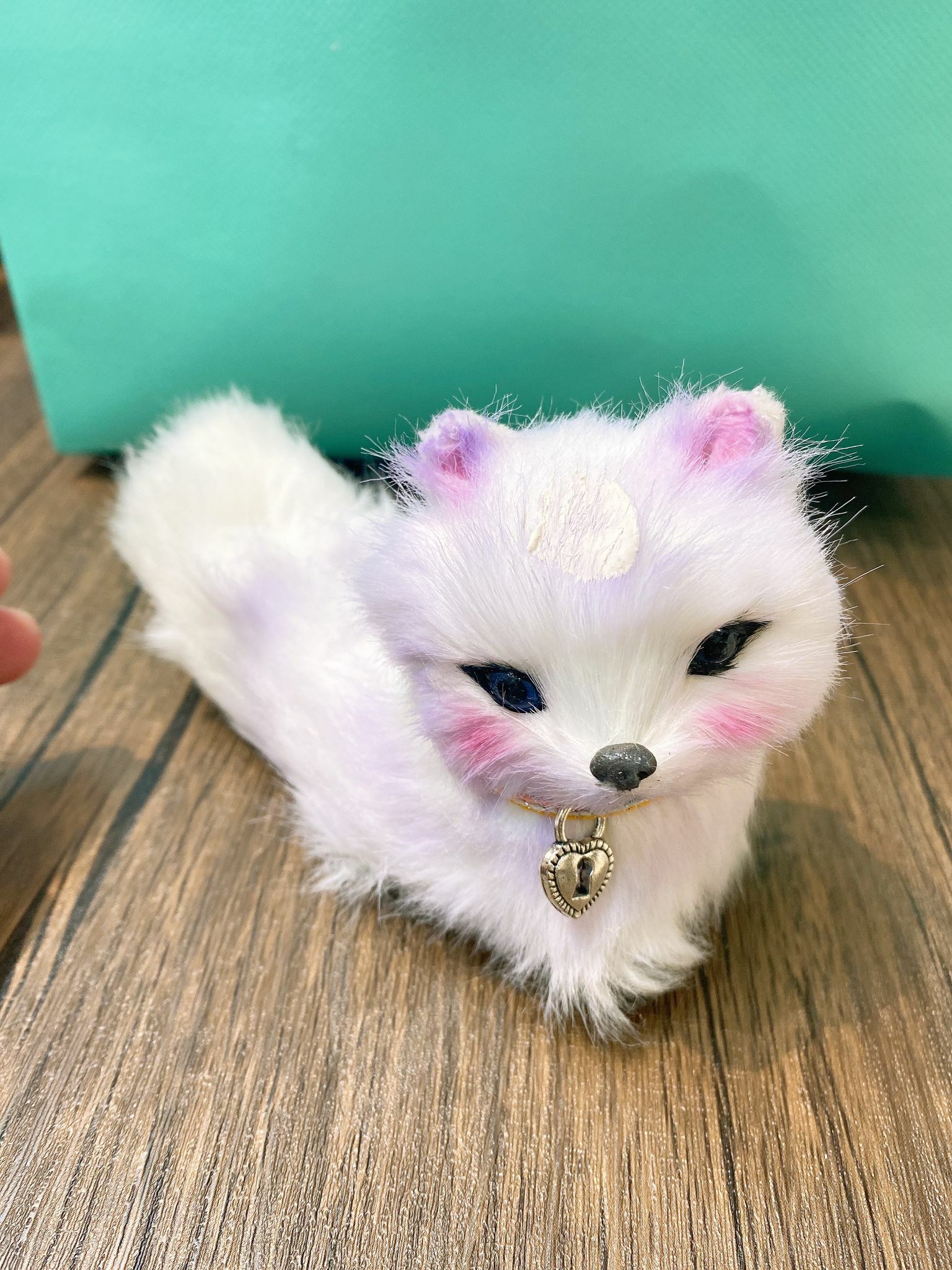 阿贊力礦師傅 供請狐仙寶寶 紫白色 2023師傅新出