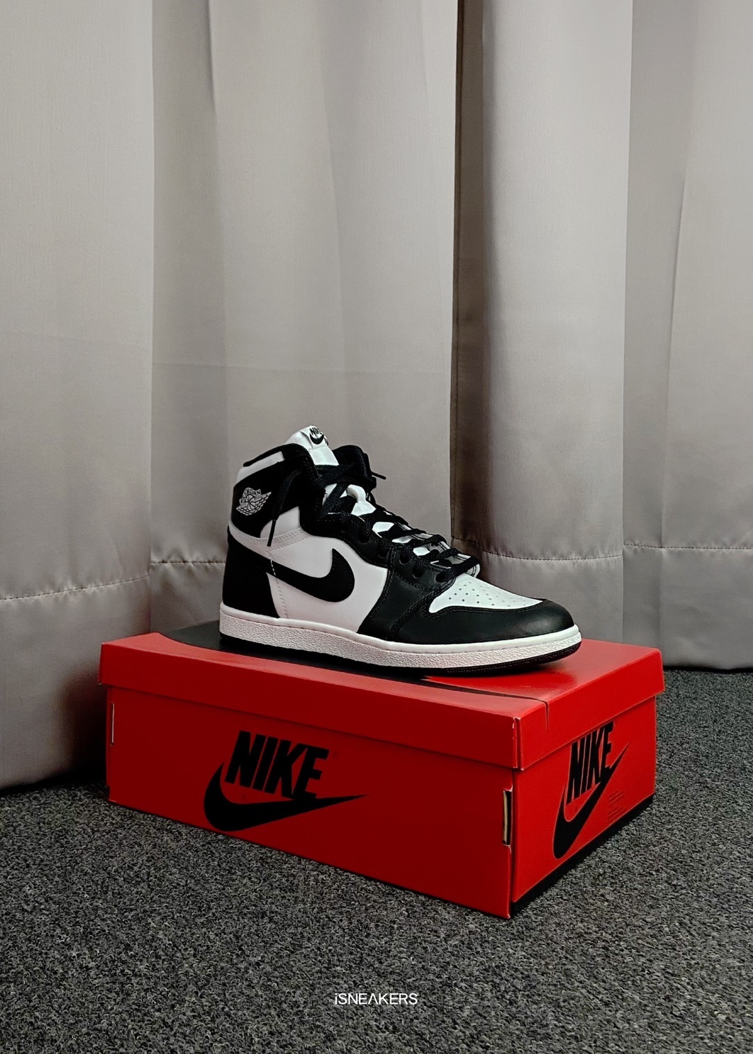 iSNEAKERS｜Nike Air Jordan 1 High 85 OG "Black White" 復古 黑白 熊貓 BQ4422-001
