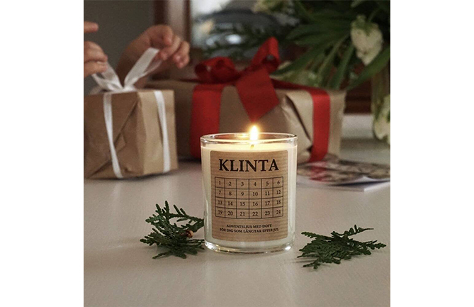 香氛按摩蠟燭 聖誕降臨