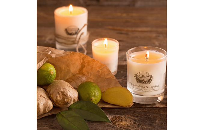 香氛按摩蠟燭 馬鞭草&暖薑