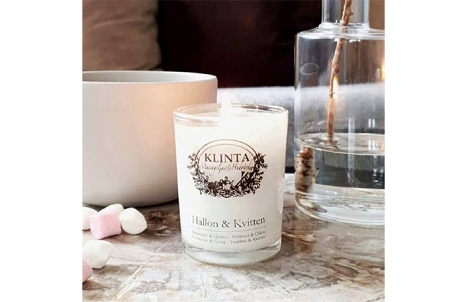 香氛按摩蠟燭 覆盆莓&木梨