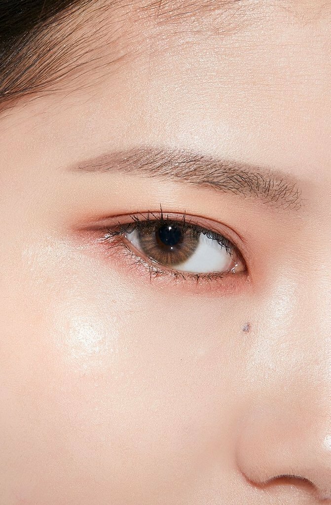 [預訂月拋] Hapa Kristin 1 Month Micdrop Kristin Hazel 淺褐色 每月拋棄彩妝隱形眼鏡｜每盒2片