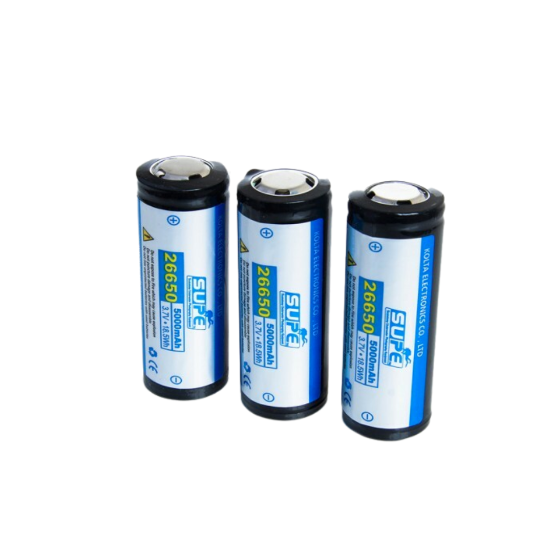 ※SUPE 26650電池
