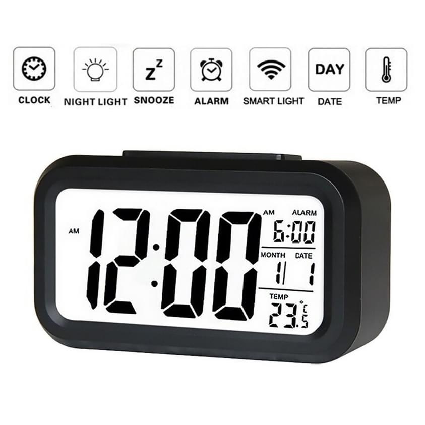大螢幕LCD電子鬧鐘