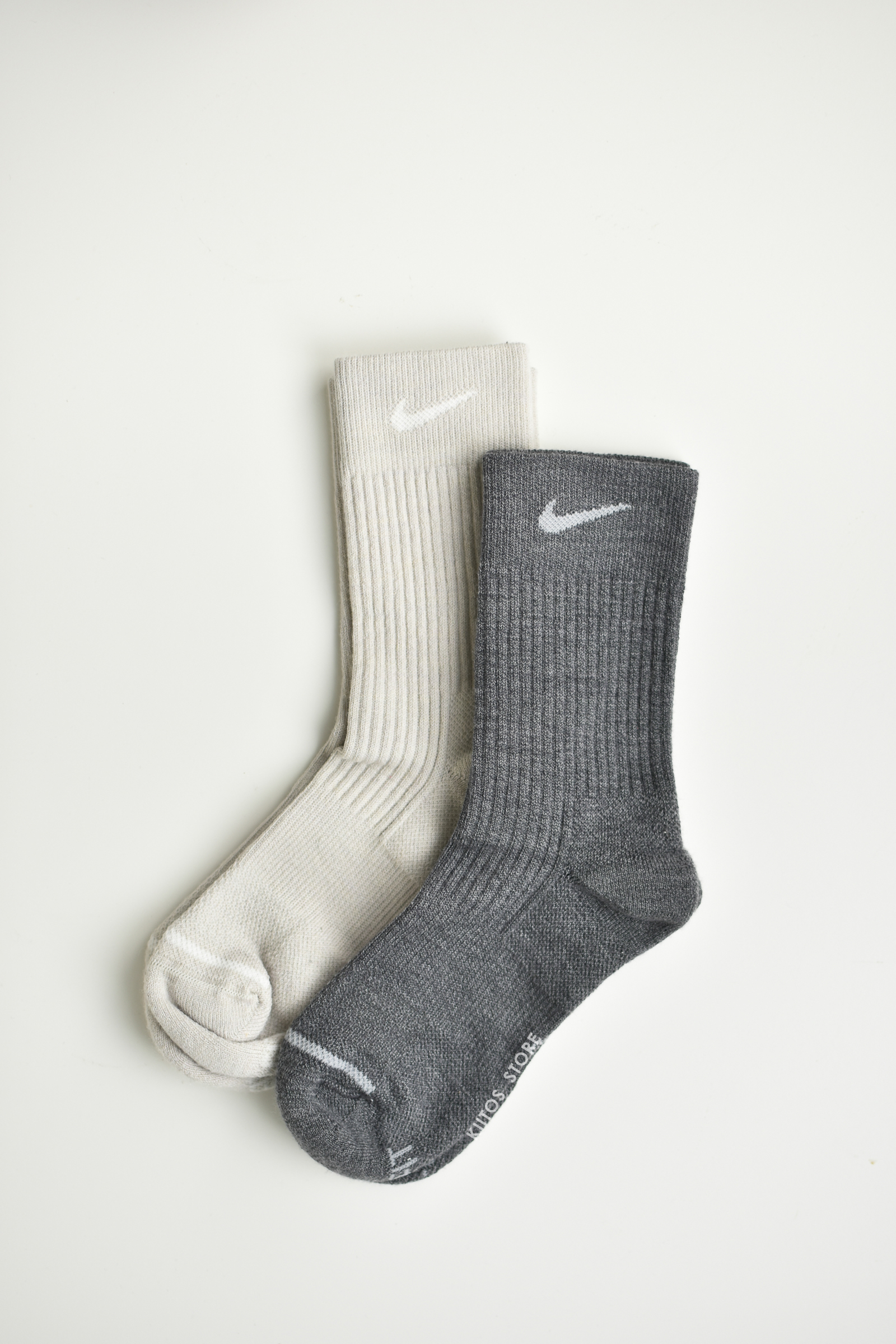 現貨 Nike Everyday Essentials 厚底2雙 灰色系 襪子 長襪  DQ6394-902