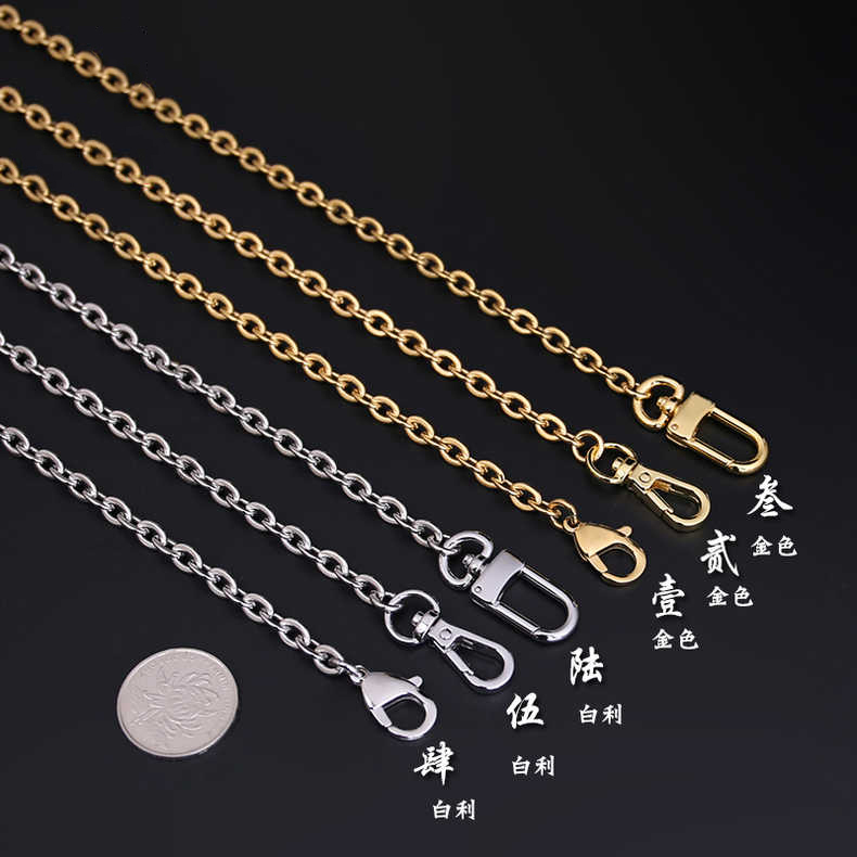 鈦鋼原版達芙妮迷你woc鏈條肩帶配件老花麻將包24K三合一斜挎鏈子