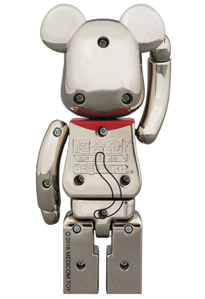 超合金 BE@RBRICK 招き猫 銀メッキ弐 200％ 超合金 BE@RBRICK 招き猫 銀メッキ弐 200％