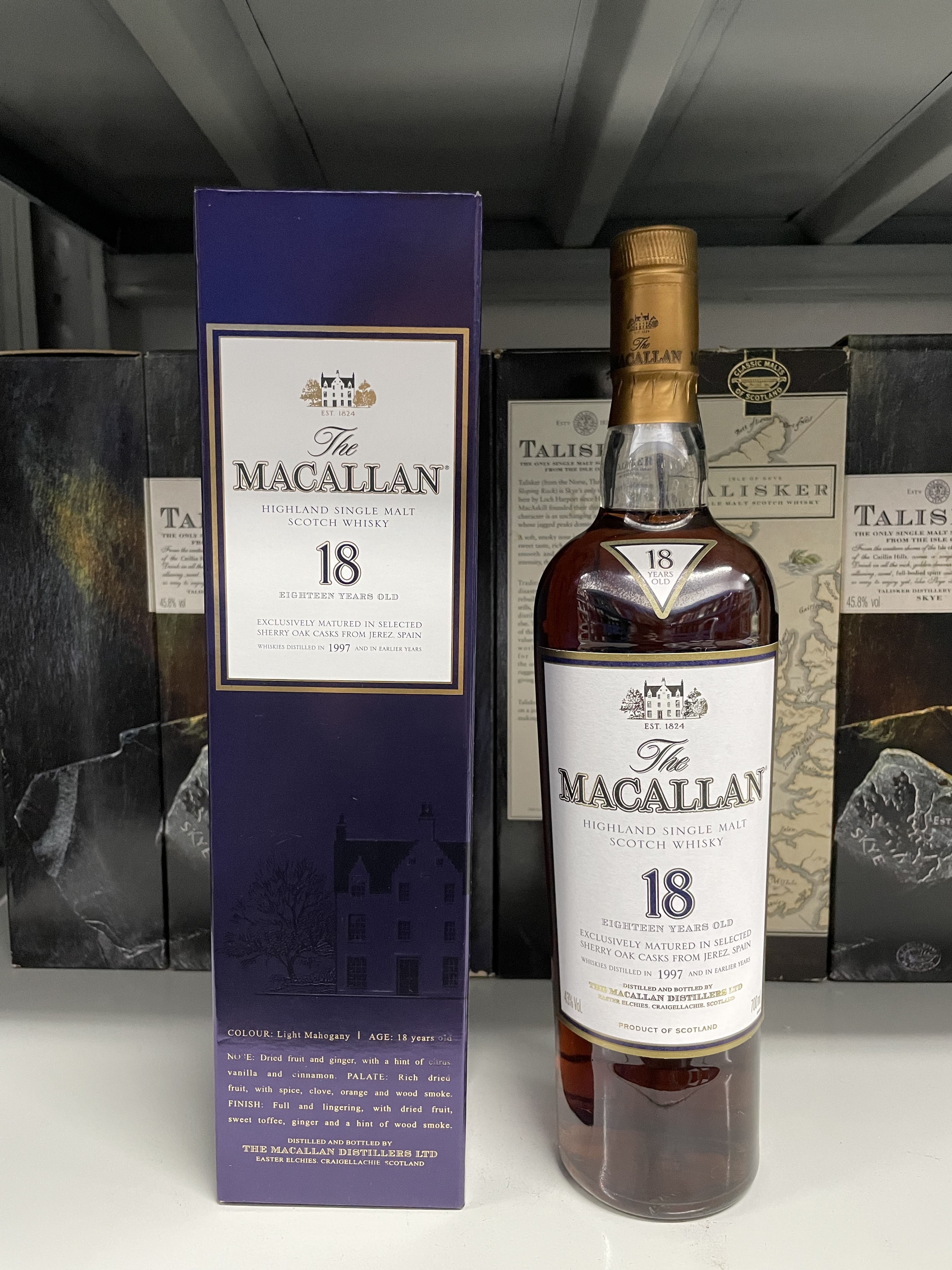 Macallan 18 Years Sherry Oak 1997 Highland Single Malt