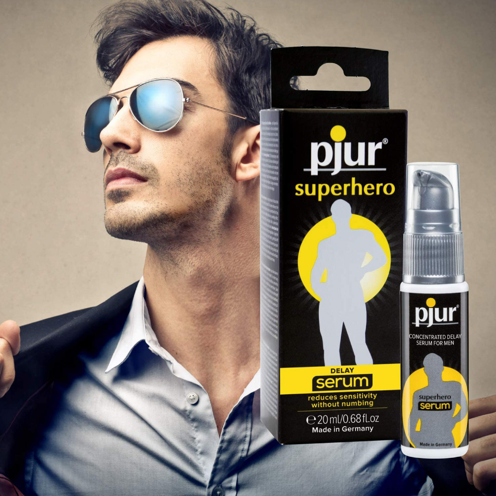 德國碧宜潤 pjur superhero DELAY Serum 超級英雄快感延時精華液
