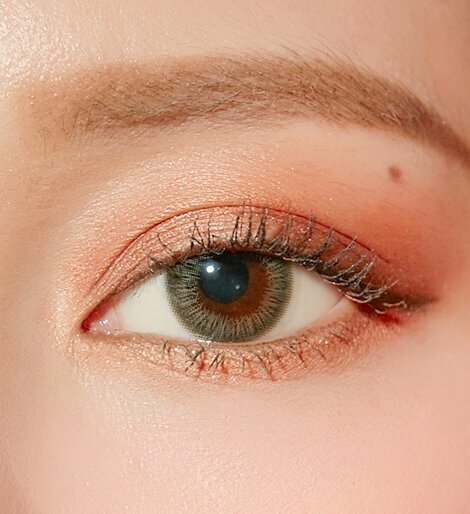 [預訂月拋] Hapa Kristin 1 Month Ahhh! Kristin Green 綠色每月拋棄彩妝隱形眼鏡｜每盒2片