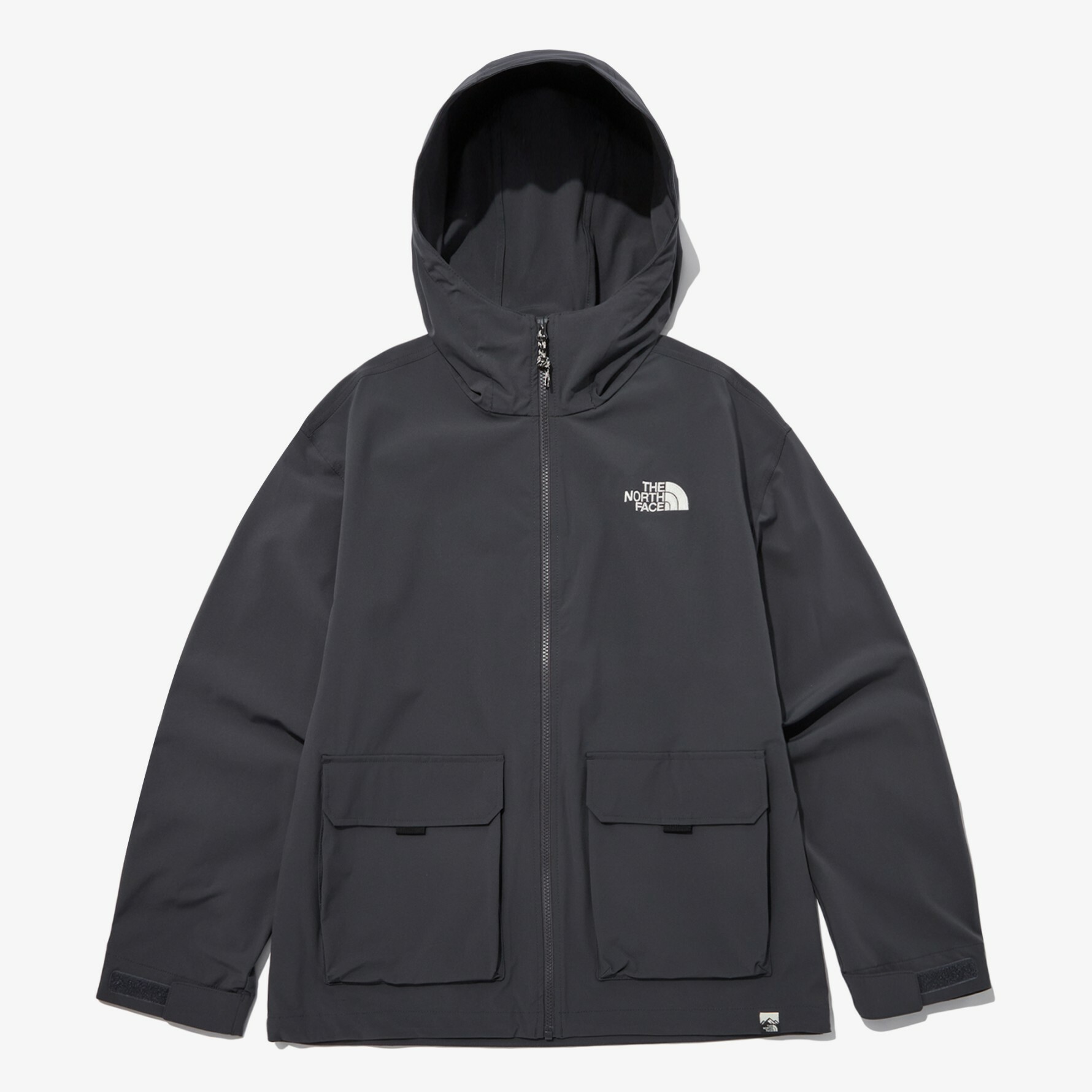 THE NORTH FACE CAMPER JACKET 雙口袋 連帽 外套 黑灰 NJ3BP06C