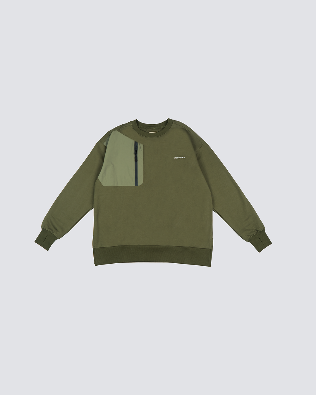 【WORKER.BLE】 Outdoorsy Sweater  | Green | Original Design