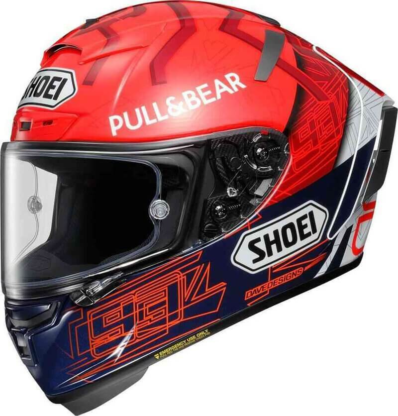 SHOEI X14 Marquez 6