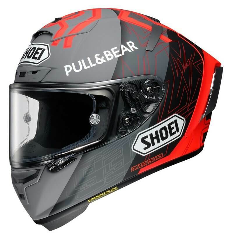 SHOEI X14 Marquez 5 BLACK CONCEPT 2.0