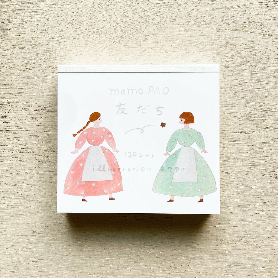 朋友 120枚便條本 memo｜日本表現社 x x Necktie ネクタイ領帶