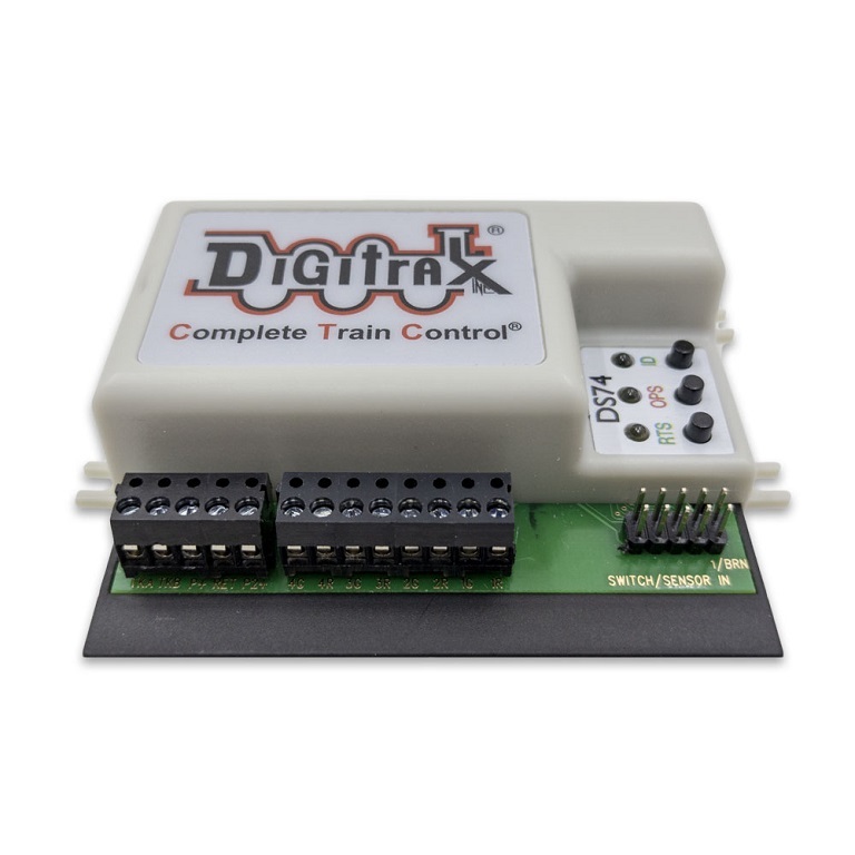 Digitrax DS74 Quad Switch Stationary Decoder 四開關解碼器