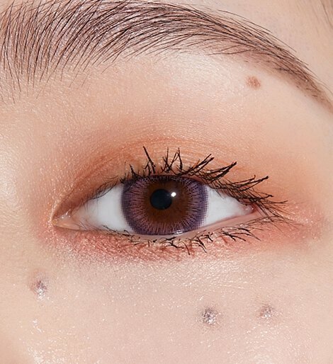 [預訂月拋] Hapa Kristin 1 Month Ahhh! Kristin Violet 紫色 每月拋棄彩妝隱形眼鏡｜每盒2片