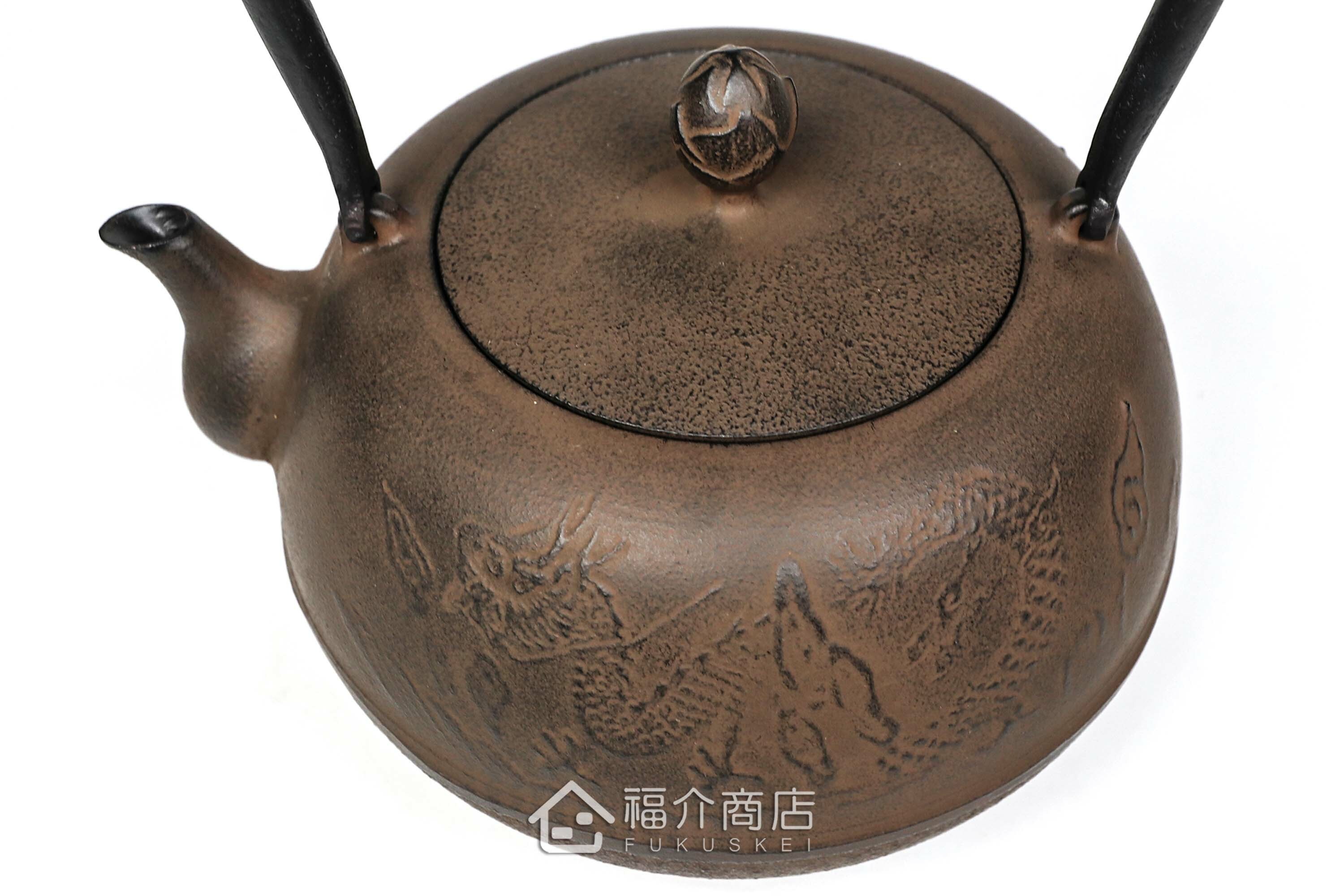 煮水泡茶用的鑄鐵茶壺