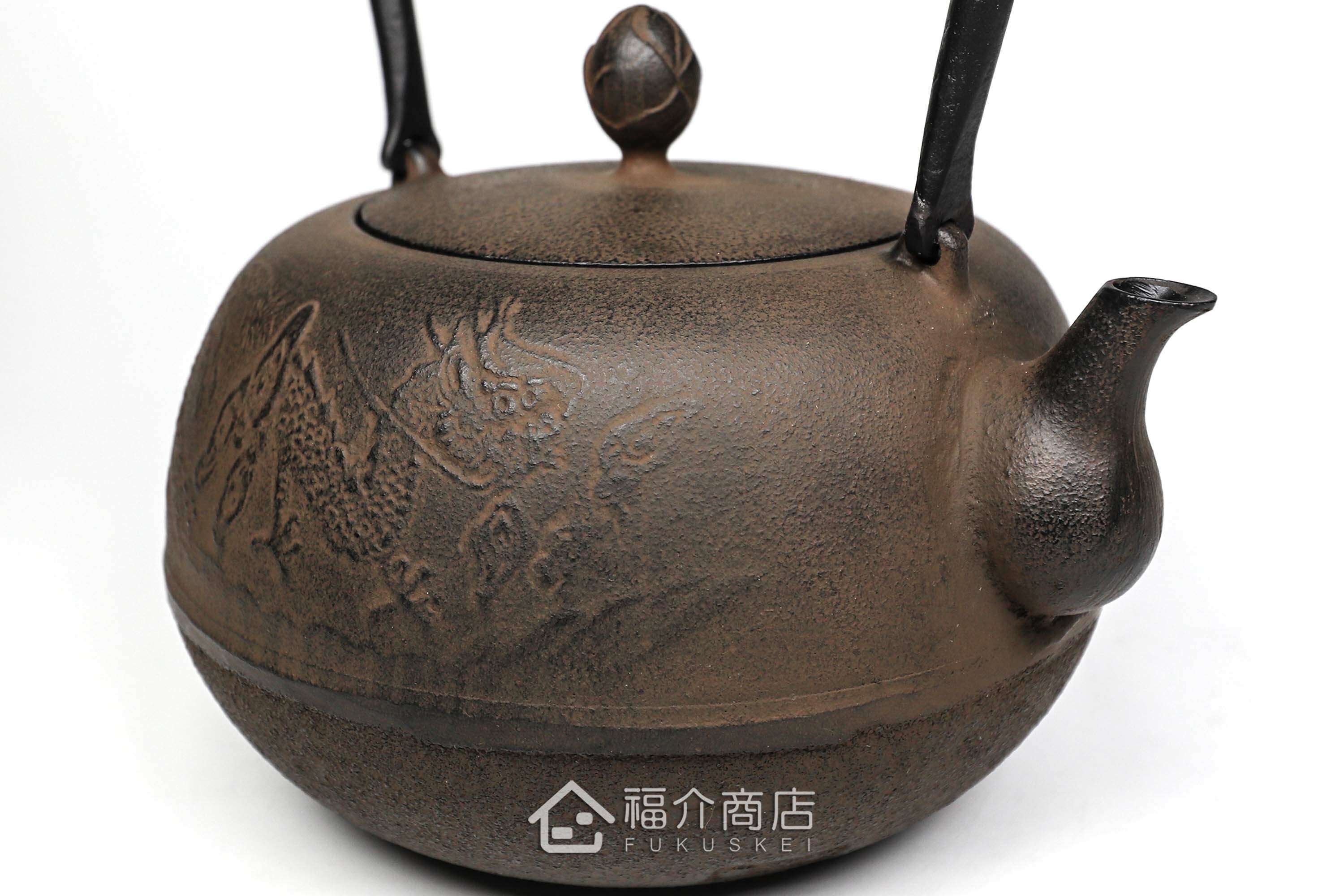 煮水泡茶用的鑄鐵茶壺