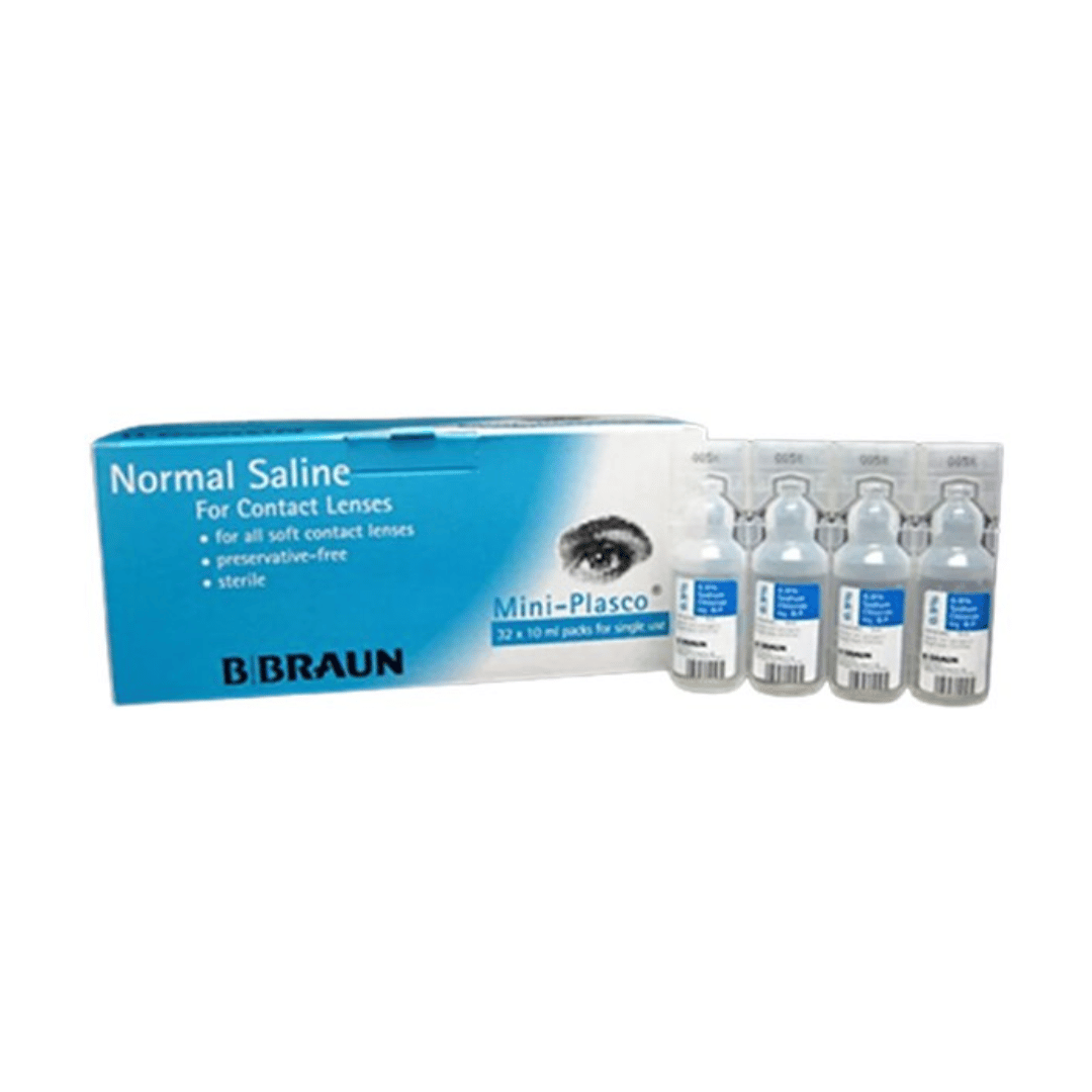 B. Braun - 軟性隱形眼鏡用生理鹽水 10ml | 原盒32支
