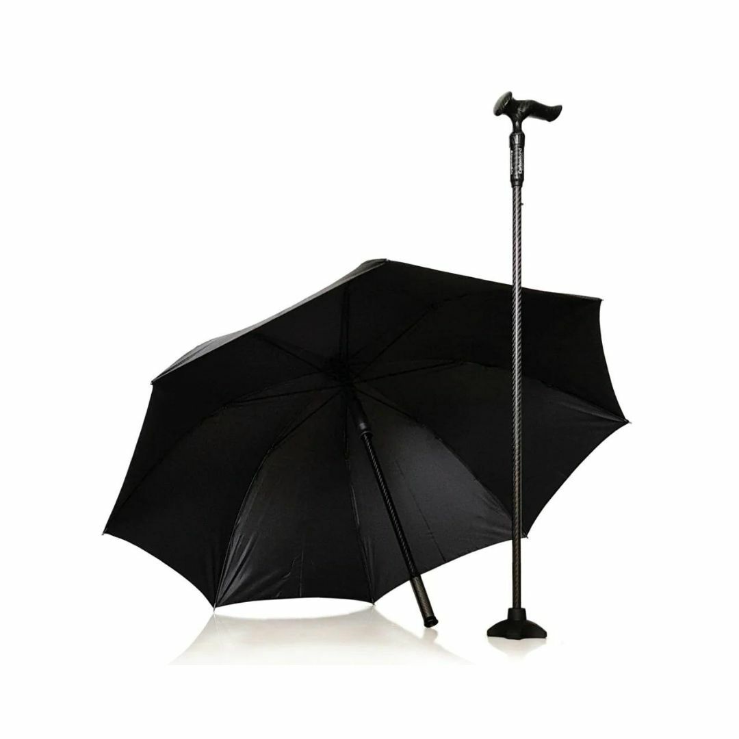Agegracefully - 碳纖手杖雨傘 (人體工學手柄)