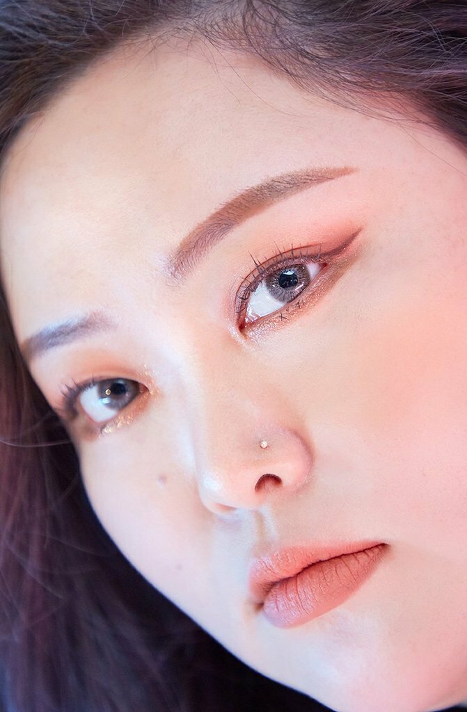 [預訂月拋] Hapa Kristin 1 Month Skip The Beat Kristin Gray 每月拋棄彩妝隱形眼鏡｜每盒2片