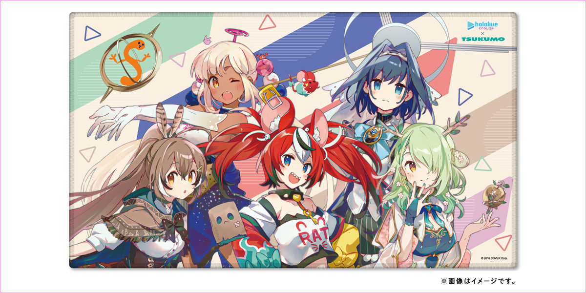 「第2團」「官方代購」 Hololive x TSUKUMO Council 周邊 #3 Desk Mat