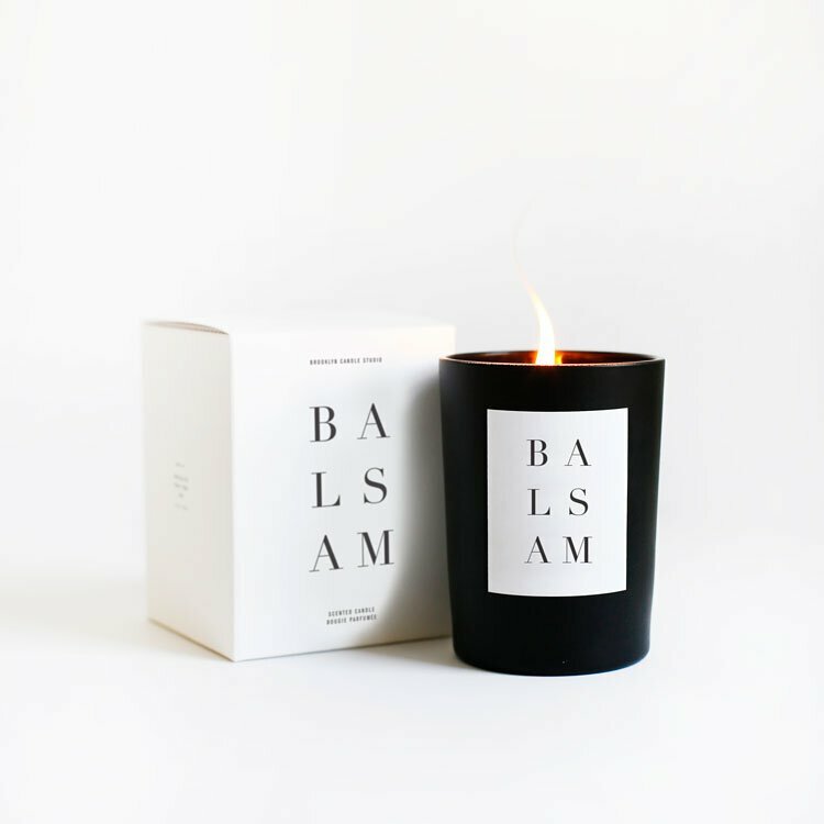 BALSAM 鳳仙花 NOIR黑系列 蠟燭 - Brooklyn Candle Studio