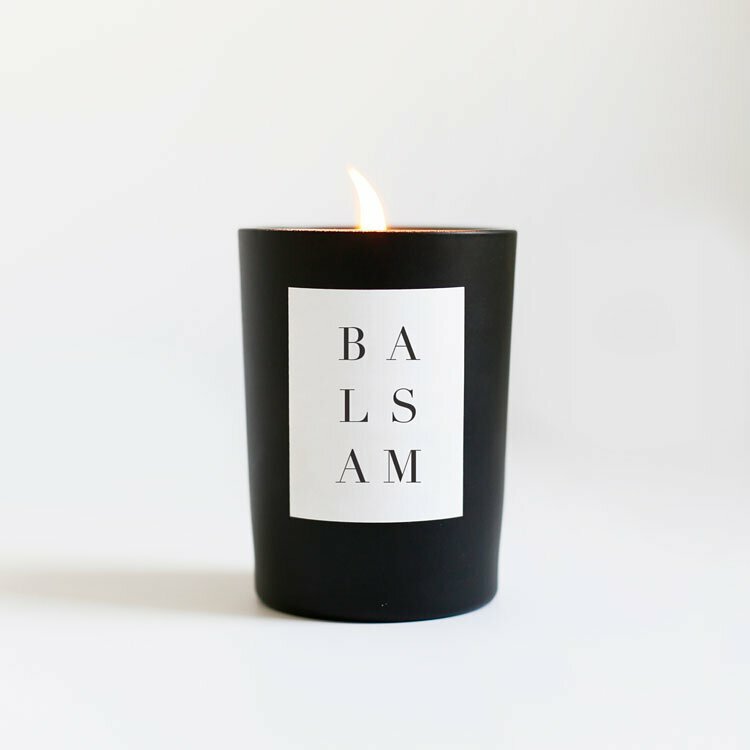 BALSAM 鳳仙花 NOIR黑系列 蠟燭 - Brooklyn Candle Studio