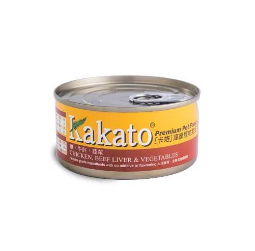 KAKATO 雞、牛肝、蔬菜 170g