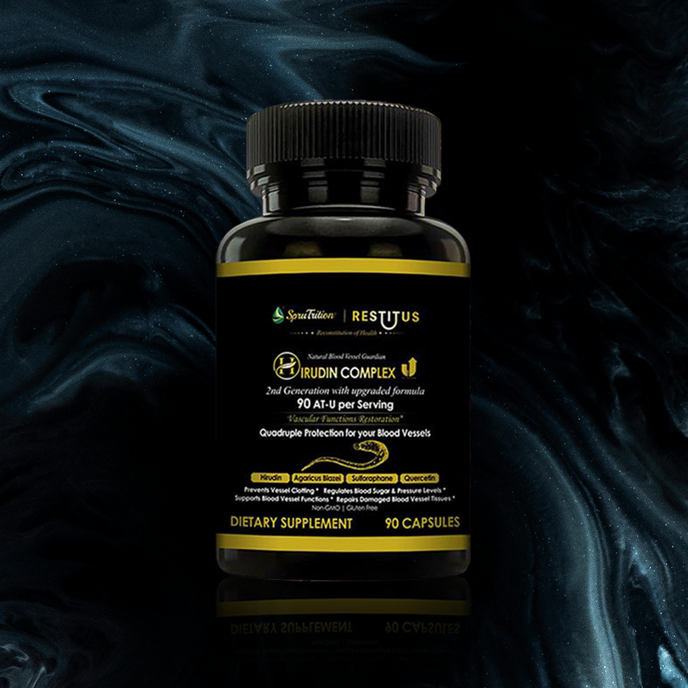 【 Spruce Nutrition 】四重配方 水蛭素 第二代｜90 粒裝（美國原裝行貨）美國雲杉SPRUCE ★ 此產品已升級至六重配方複合酶 ★