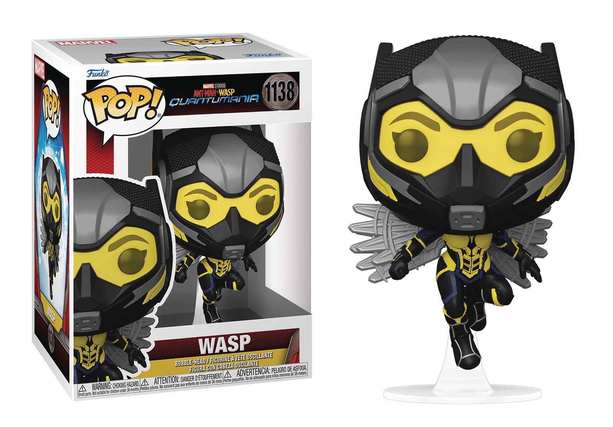 【減價】 Funko POP Marvel #1138: 蟻俠與黃蜂女: 量子狂熱 - 黃蜂女