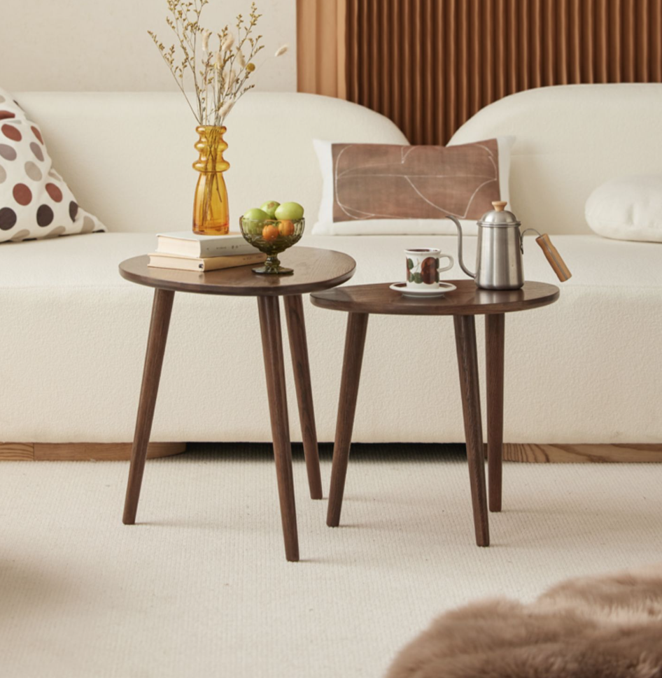 聖羅莎胡桃大小茶几 SLS-A1184