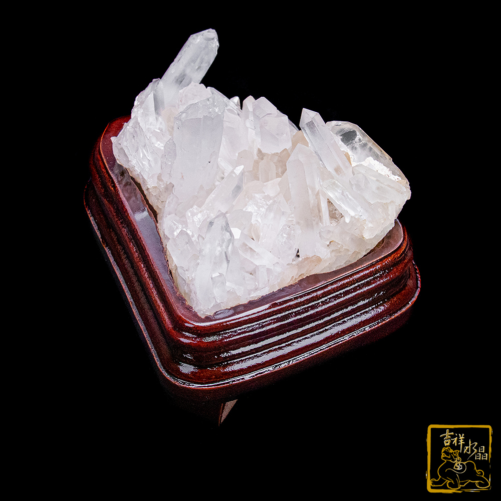 白水晶簇 801g 平穩情緒