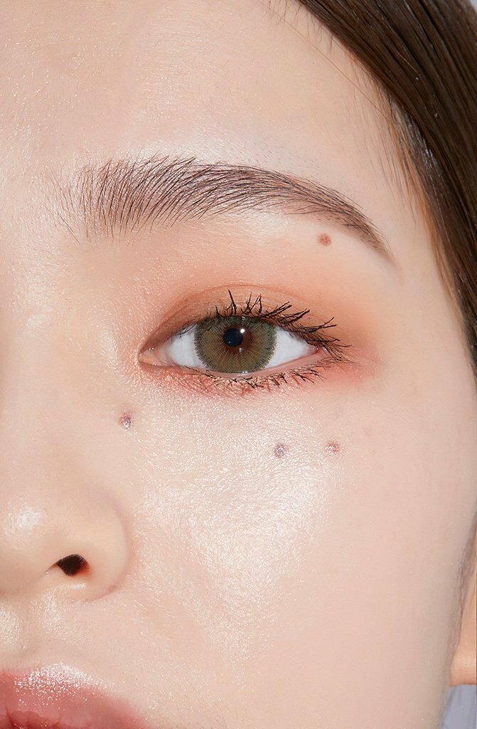 [預訂月拋] Hapa Kristin 1 Month Blasé Kristin Green 綠色 每月拋棄彩妝隱形眼鏡｜每盒2片