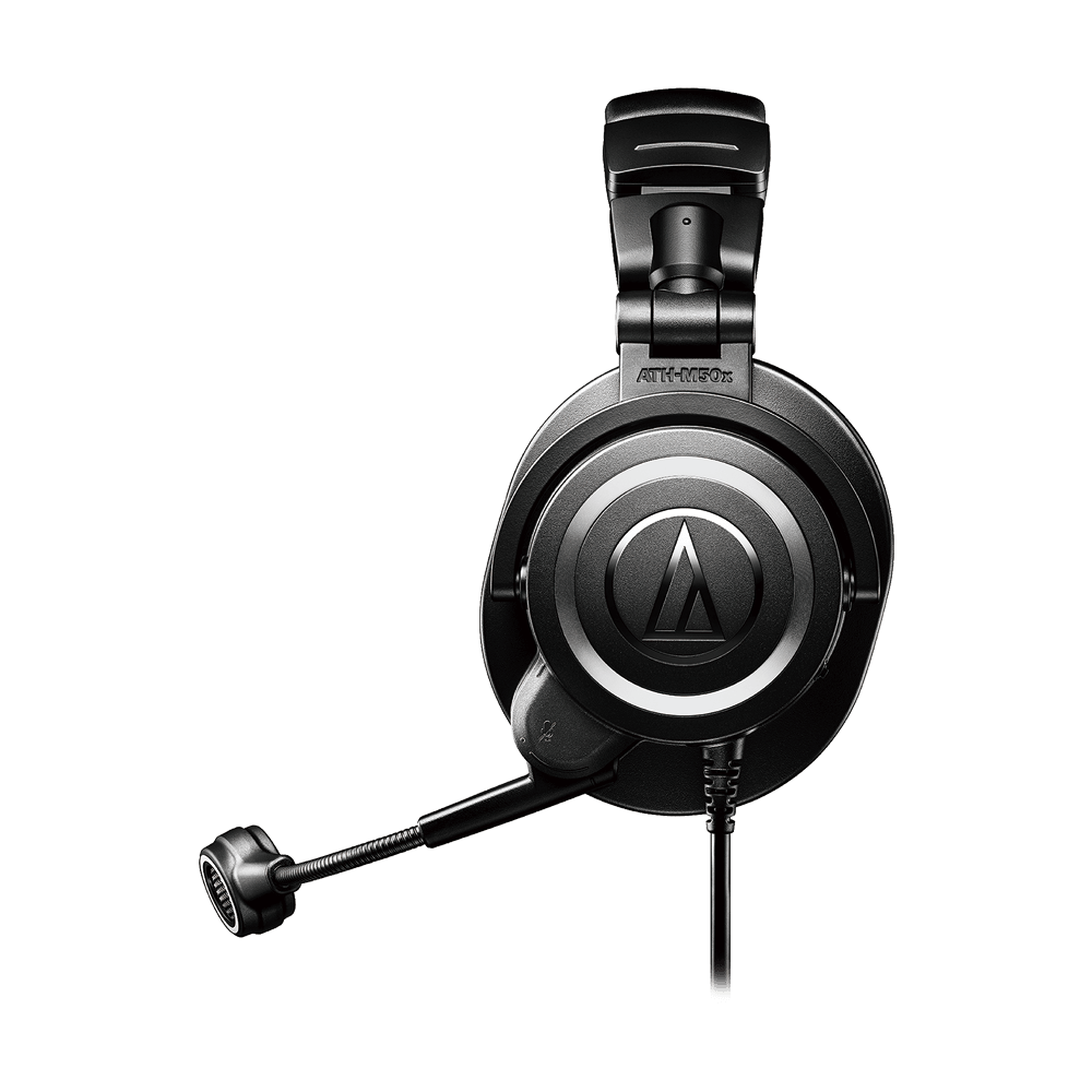 ATH-M50xSTS-USB 直播專用耳機麥克風組