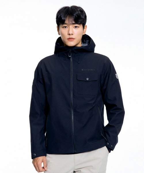 韓國代購 Discovery Expedition Gore-Tex 男 夾克 黑 FEB-