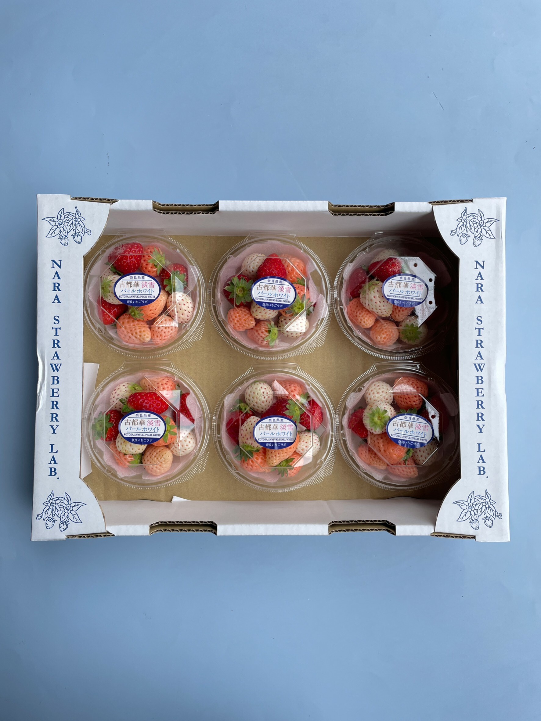 奇果｜奈良 三色草莓 圓盒