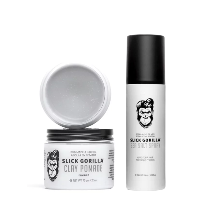 Slick Gorilla 凝土髮油 \ 海鹽噴霧 ( 兩件組 )