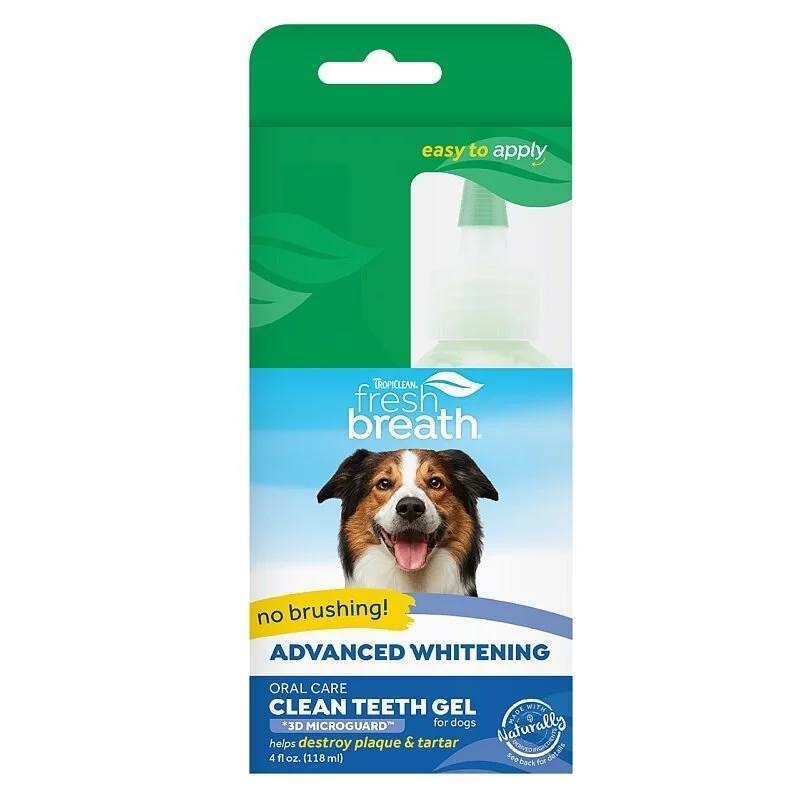 Tropiclean 美白功效天然潔齒凝露- 加強版 (4oz)