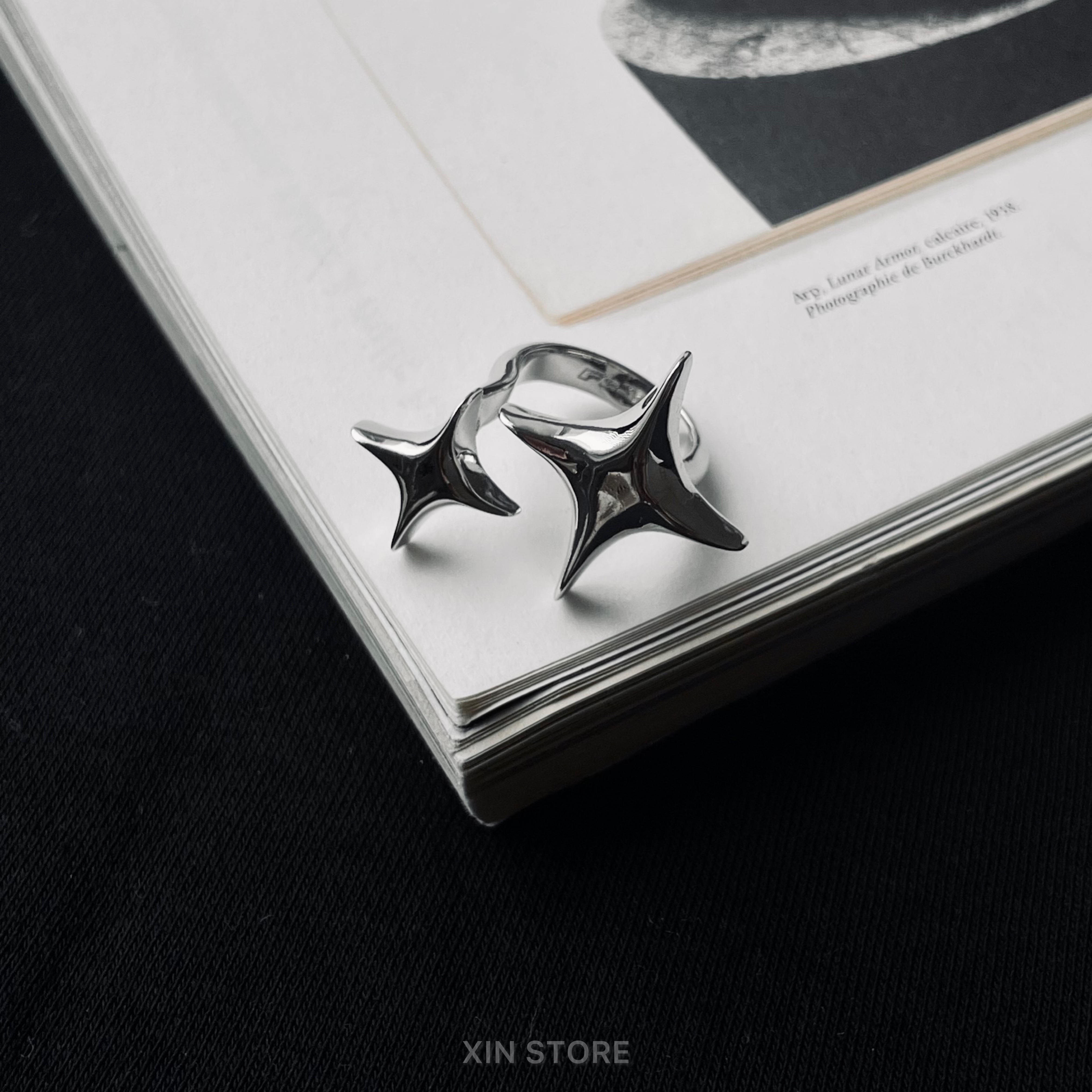 Fe3c Bling Bling Ring 戒指 閃亮 銀