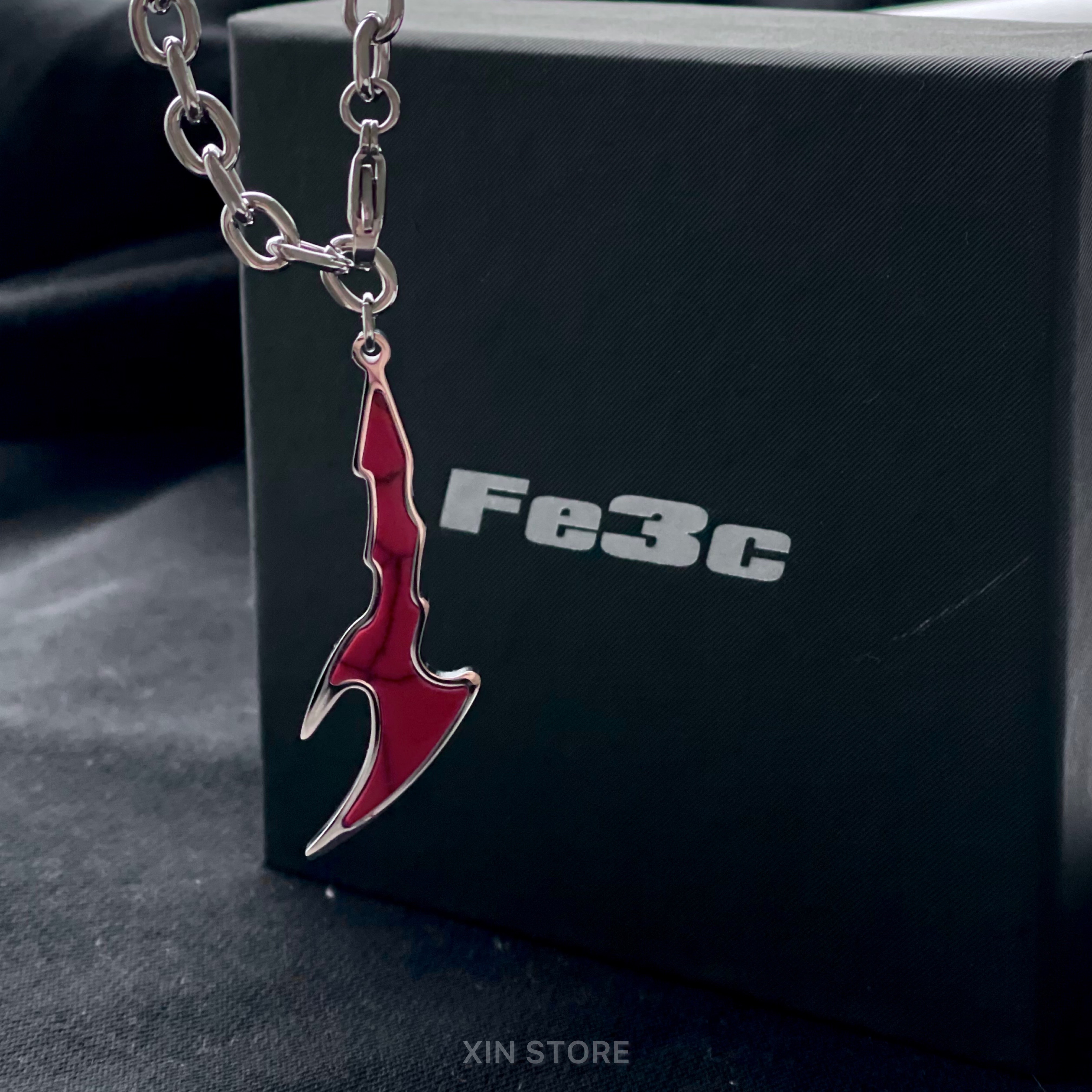 Fe3c ” Blood Type “ 不鏽鋼 項鍊