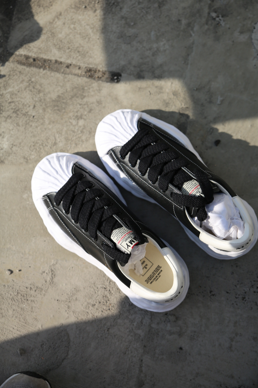 {現貨} MMY MAISON MIHARA YASUHIRO BLAKEY OG “Black Leather”