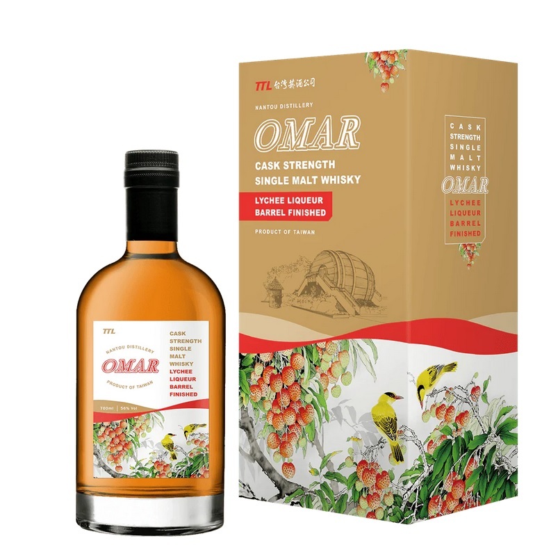 Omar 原桶強度荔枝桶單一麥芽威士忌 Cask Strength Single Malt Whisky (Lychee Liqueur Barrel Finished)