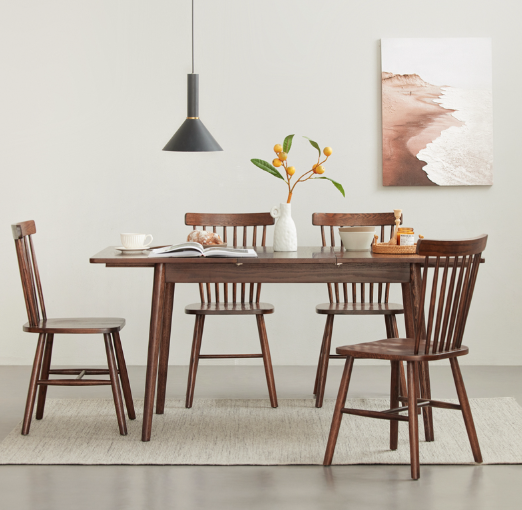 富士胡桃折疊餐桌 FS-B3113