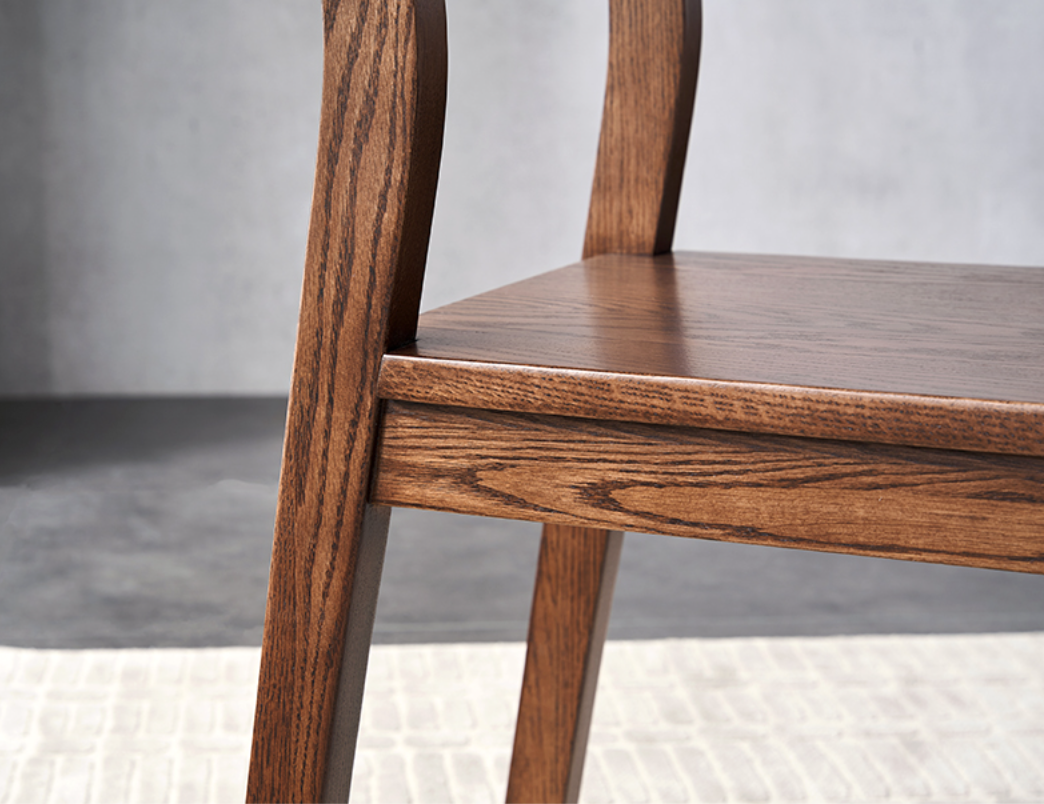 富士胡桃餐椅 FS-A3121