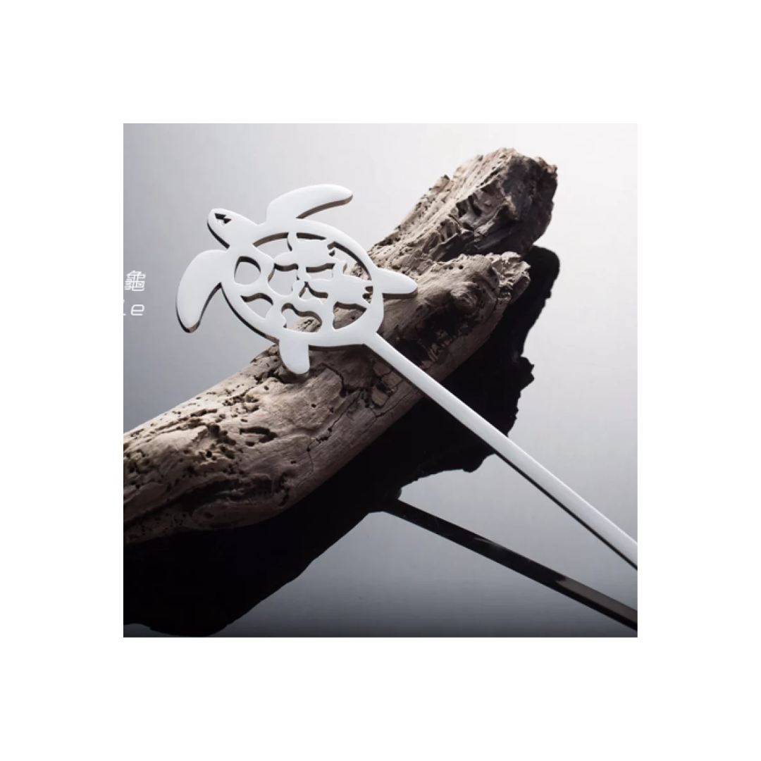 ▲鉄市設計-高質感304不鏽鋼造型探棒-浪花海龜