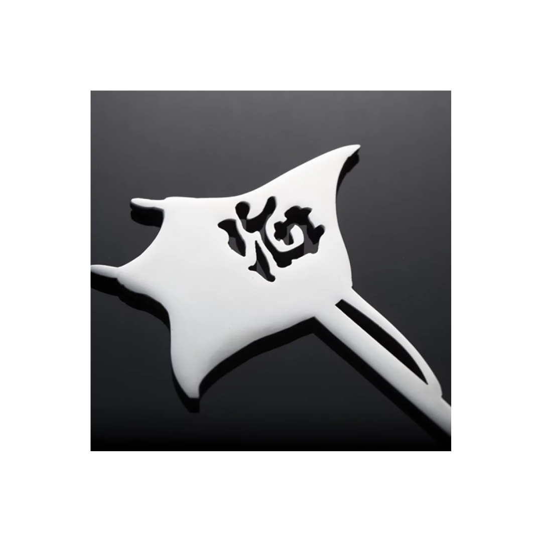 ▲鉄市設計-高質感304不鏽鋼造型探棒-manta鬼蝠魟